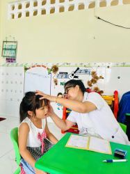 TRƯỜNG MẦM NON XƯƠNG HUÂN TỔ CHỨC KHÁM SỨC KHOẺ ĐẦU NĂM CHO TRẺ - NĂM HỌC 2025 - 2026
