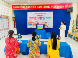 TRƯỜNG MẦM NON XƯƠNG HUÂN TỔ CHỨC HỘI THI GIÁO VIÊN DẠY GIỎI CẤP TRƯỜNG NĂM HỌC 2025 - 2026