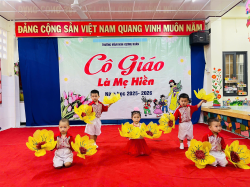 TRƯỜNG MẦM NON XƯƠNG HUÂN TỔ CHỨC  NGÀY HỘI “CÔ GIÁO NHƯ MẸ HIỀN” NĂM HỌC 2025 – 2026