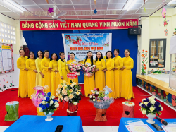 TRƯỜNG MẦM NON XƯƠNG HUÂN TỔ CHỨC  NGÀY HỘI “CÔ GIÁO NHƯ MẸ HIỀN” NĂM HỌC 2025 – 2026