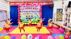 Hình ảnh TRƯỜNG MẦM NON XƯƠNG HUÂN TỔ CHỨC LỄ TỔNG KẾT NĂM HỌC VÀ LỄ RA TRƯỜNG CHO CÁC CHÁU LỚP MẪU GIÁO 5 – 6 TUỔI NĂM HỌC 2024 - 2025