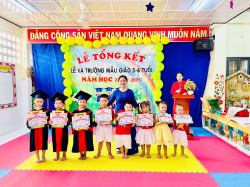 Hình ảnh TRƯỜNG MẦM NON XƯƠNG HUÂN TỔ CHỨC LỄ TỔNG KẾT NĂM HỌC VÀ LỄ RA TRƯỜNG CHO CÁC CHÁU LỚP MẪU GIÁO 5 – 6 TUỔI NĂM HỌC 2024 - 2025