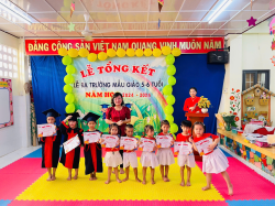 Hình ảnh TRƯỜNG MẦM NON XƯƠNG HUÂN TỔ CHỨC LỄ TỔNG KẾT NĂM HỌC VÀ LỄ RA TRƯỜNG CHO CÁC CHÁU LỚP MẪU GIÁO 5 – 6 TUỔI NĂM HỌC 2024 - 2025