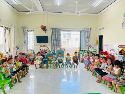 Hình ảnh TRƯỜNG MẦM NON XƯƠNG HUÂN TỔ CHỨC KHÁM SỨC KHOẺ ĐẦU NĂM CHO TRẺ - NĂM HỌC 2025 - 2026
