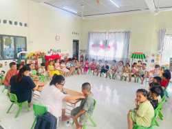 Hình ảnh TRƯỜNG MẦM NON XƯƠNG HUÂN TỔ CHỨC KHÁM SỨC KHOẺ ĐẦU NĂM CHO TRẺ - NĂM HỌC 2025 - 2026