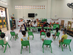 Hình ảnh TRƯỜNG MẦM NON XƯƠNG HUÂN TỔ CHỨC KHÁM SỨC KHOẺ ĐẦU NĂM CHO TRẺ - NĂM HỌC 2025 - 2026