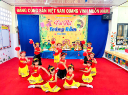 Hình ảnh TRƯỜNG MẦM NON XƯƠNG HUÂN TỔ CHỨC VUI HỘI TRĂNG RẰM - NĂM HỌC 2025 - 2026