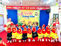 Hình ảnh TRƯỜNG MẦM NON XƯƠNG HUÂN TỔ CHỨC VUI HỘI TRĂNG RẰM - NĂM HỌC 2025 - 2026
