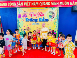Hình ảnh TRƯỜNG MẦM NON XƯƠNG HUÂN TỔ CHỨC VUI HỘI TRĂNG RẰM - NĂM HỌC 2025 - 2026