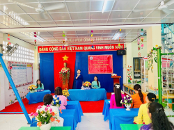 Hình ảnh TRƯỜNG MẦM NON XƯƠNG HUÂN TỔ CHỨC HỘI NGHỊ VIÊN CHỨC - NGƯỜI LAO ĐỘNG NĂM HỌC 2025 - 2026 KẾT HỢP TOẠ ĐÀM KỶ NIỆM NGÀY 20-10