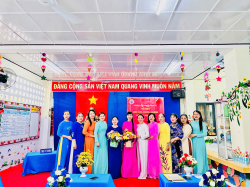 Hình ảnh TRƯỜNG MẦM NON XƯƠNG HUÂN TỔ CHỨC HỘI NGHỊ VIÊN CHỨC - NGƯỜI LAO ĐỘNG NĂM HỌC 2025 - 2026 KẾT HỢP TOẠ ĐÀM KỶ NIỆM NGÀY 20-10