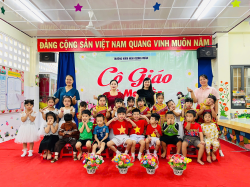 Hình ảnh TRƯỜNG MẦM NON XƯƠNG HUÂN TỔ CHỨC  NGÀY HỘI “CÔ GIÁO NHƯ MẸ HIỀN” NĂM HỌC 2025 – 2026