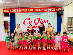 Hình ảnh TRƯỜNG MẦM NON XƯƠNG HUÂN TỔ CHỨC  NGÀY HỘI “CÔ GIÁO NHƯ MẸ HIỀN” NĂM HỌC 2025 – 2026