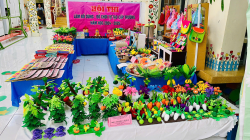 Hình ảnh TRƯỜNG MẦM NON XƯƠNG HUÂN TỔ CHỨC HỘI THI LÀM ĐỒ DÙNG ĐỒ CHƠI TỰ TẠO  NĂM HỌC 2025 – 2026