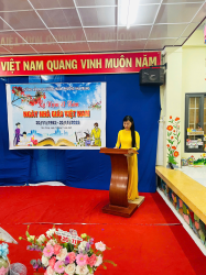 Hình ảnh TRƯỜNG MẦM NON XƯƠNG HUÂN TỔ CHỨC TỌA ĐÀM KỈ NIỆM 43 NĂM NGÀY NGVN 20/11 NĂM HỌC 2025 – 2026