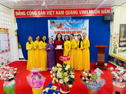 Hình ảnh TRƯỜNG MẦM NON XƯƠNG HUÂN TỔ CHỨC TỌA ĐÀM KỈ NIỆM 43 NĂM NGÀY NGVN 20/11 NĂM HỌC 2025 – 2026