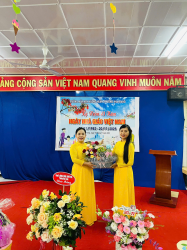 Hình ảnh TRƯỜNG MẦM NON XƯƠNG HUÂN TỔ CHỨC TỌA ĐÀM KỈ NIỆM 43 NĂM NGÀY NGVN 20/11 NĂM HỌC 2025 – 2026