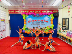 Hình ảnh TRƯỜNG MẦM NON XƯƠNG HUÂN TỔ CHỨC  HỘI THI “HỘI KHỎE MĂNG NON” NĂM HỌC 2025 - 2026