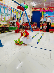 Hình ảnh TRƯỜNG MẦM NON XƯƠNG HUÂN TỔ CHỨC  HỘI THI “HỘI KHỎE MĂNG NON” NĂM HỌC 2025 - 2026