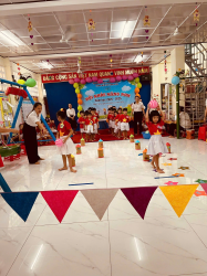 Hình ảnh TRƯỜNG MẦM NON XƯƠNG HUÂN TỔ CHỨC  HỘI THI “HỘI KHỎE MĂNG NON” NĂM HỌC 2025 - 2026