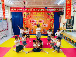 Hình ảnh TRƯỜNG MẦM NON XƯƠNG HUÂN TỔ CHỨC  LỄ HỘI “MÚA HÁT MỪNG XUÂN” NĂM HỌC 2025 – 2026