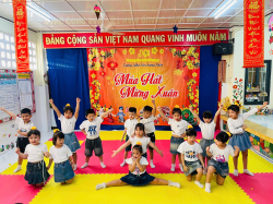 Hình ảnh TRƯỜNG MẦM NON XƯƠNG HUÂN TỔ CHỨC  LỄ HỘI “MÚA HÁT MỪNG XUÂN” NĂM HỌC 2025 – 2026