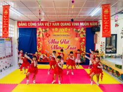 Hình ảnh TRƯỜNG MẦM NON XƯƠNG HUÂN TỔ CHỨC  LỄ HỘI “MÚA HÁT MỪNG XUÂN” NĂM HỌC 2025 – 2026