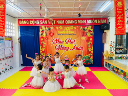 Hình ảnh TRƯỜNG MẦM NON XƯƠNG HUÂN TỔ CHỨC  LỄ HỘI “MÚA HÁT MỪNG XUÂN” NĂM HỌC 2025 – 2026