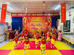 Hình ảnh TRƯỜNG MẦM NON XƯƠNG HUÂN TỔ CHỨC  LỄ HỘI “MÚA HÁT MỪNG XUÂN” NĂM HỌC 2025 – 2026