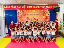 Hình ảnh TRƯỜNG MẦM NON XƯƠNG HUÂN TỔ CHỨC  LỄ HỘI “MÚA HÁT MỪNG XUÂN” NĂM HỌC 2025 – 2026