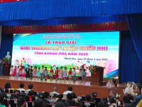 CÁC BẠN NHỎ TRƯỜNG MẦM NON XƯƠNG HUÂN NHẬN GIẢI THƯỞNG "MỸ THUẬT THIẾU NHI TỈNH KHÁNH HOÀ NĂM 2025"