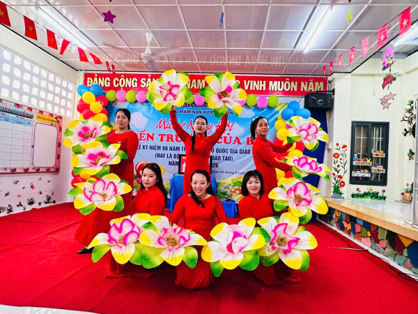 TRƯỜNG MẦM NON XƯƠNG HUÂN TỔ CHỨC  “NGÀY HỘI ĐẾN TRƯỜNG CỦA BÉ VÀ KỶ NIỆM 80 NĂM TRUYỀN THỐNG NGÀNH GIÁO DỤC”  NĂM HỌC 2025 - 2026