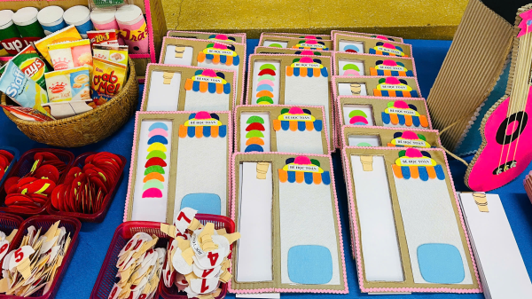 TRƯỜNG MẦM NON XƯƠNG HUÂN TỔ CHỨC HỘI THI LÀM ĐỒ DÙNG ĐỒ CHƠI TỰ TẠO  NĂM HỌC 2025 – 2026