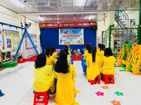 TRƯỜNG MẦM NON XƯƠNG HUÂN TỔ CHỨC TỌA ĐÀM KỈ NIỆM NGÀY NHÀ GIÁO VIỆT NAM 20/11 NĂM HỌC 2025 – 2026