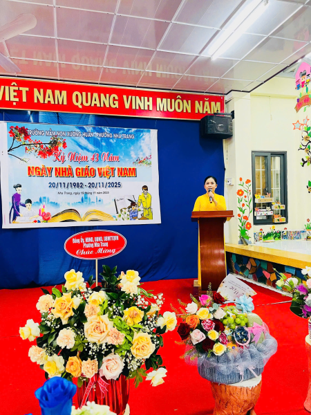 TRƯỜNG MẦM NON XƯƠNG HUÂN TỔ CHỨC TỌA ĐÀM KỈ NIỆM NGÀY NHÀ GIÁO VIỆT NAM 20/11 NĂM HỌC 2025 – 2026