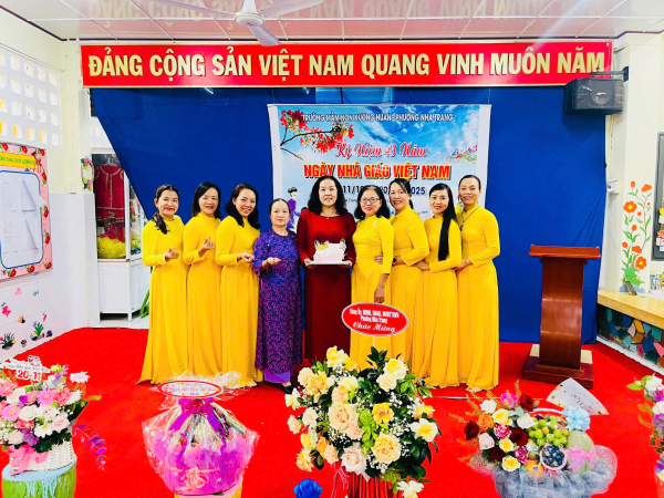 TRƯỜNG MẦM NON XƯƠNG HUÂN TỔ CHỨC TỌA ĐÀM KỈ NIỆM NGÀY NHÀ GIÁO VIỆT NAM 20/11 NĂM HỌC 2025 – 2026