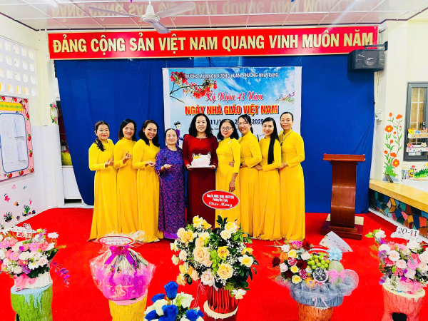 TRƯỜNG MẦM NON XƯƠNG HUÂN TỔ CHỨC TỌA ĐÀM KỈ NIỆM NGÀY NHÀ GIÁO VIỆT NAM 20/11 NĂM HỌC 2025 – 2026